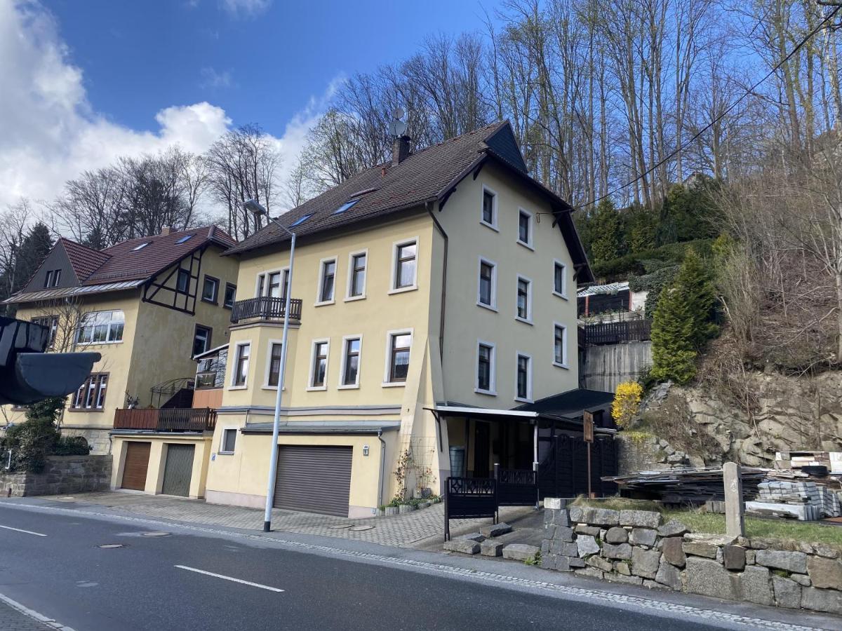 Waldblickwohnung Mit Schoener Terrasse Und Kamin 세브니츠 외부 사진