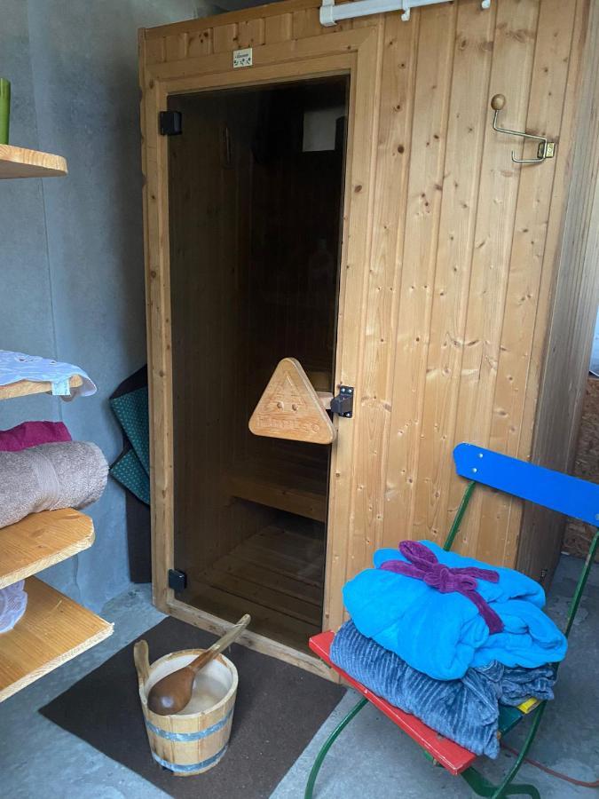 Waldblickwohnung Mit Schoener Terrasse Und Kamin 세브니츠 외부 사진