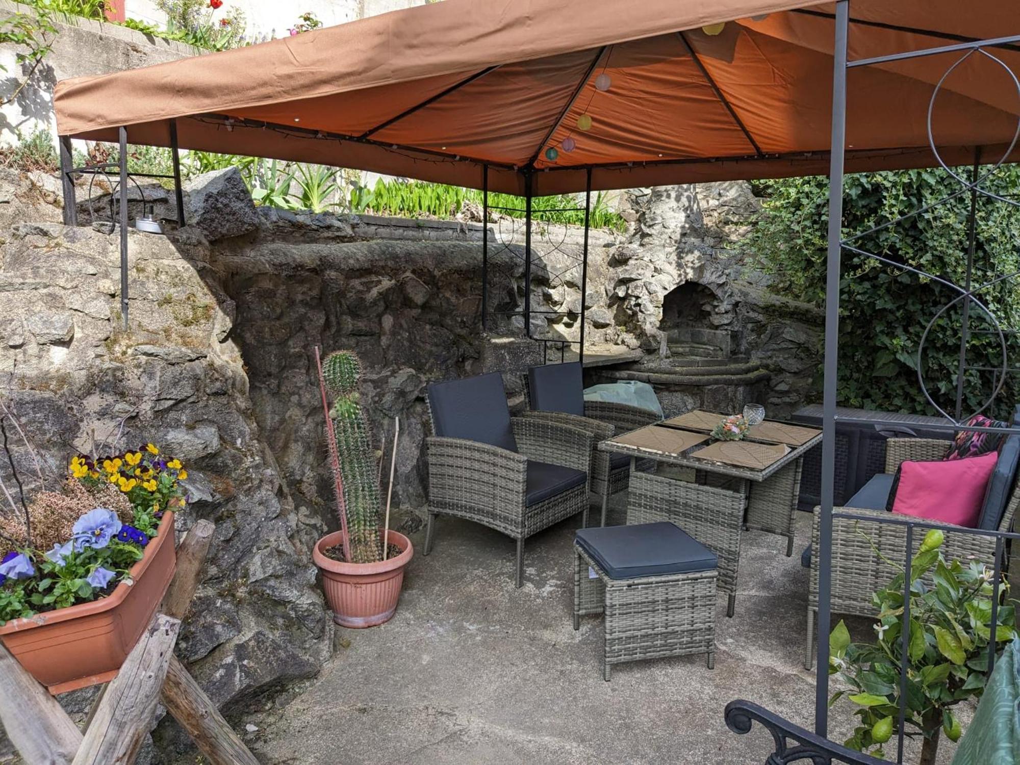 Waldblickwohnung Mit Schoener Terrasse Und Kamin 세브니츠 외부 사진